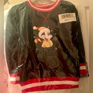 Disney Mickey Mouse Santa Christmas Sweater - Children’s Size 5/6 - NWT